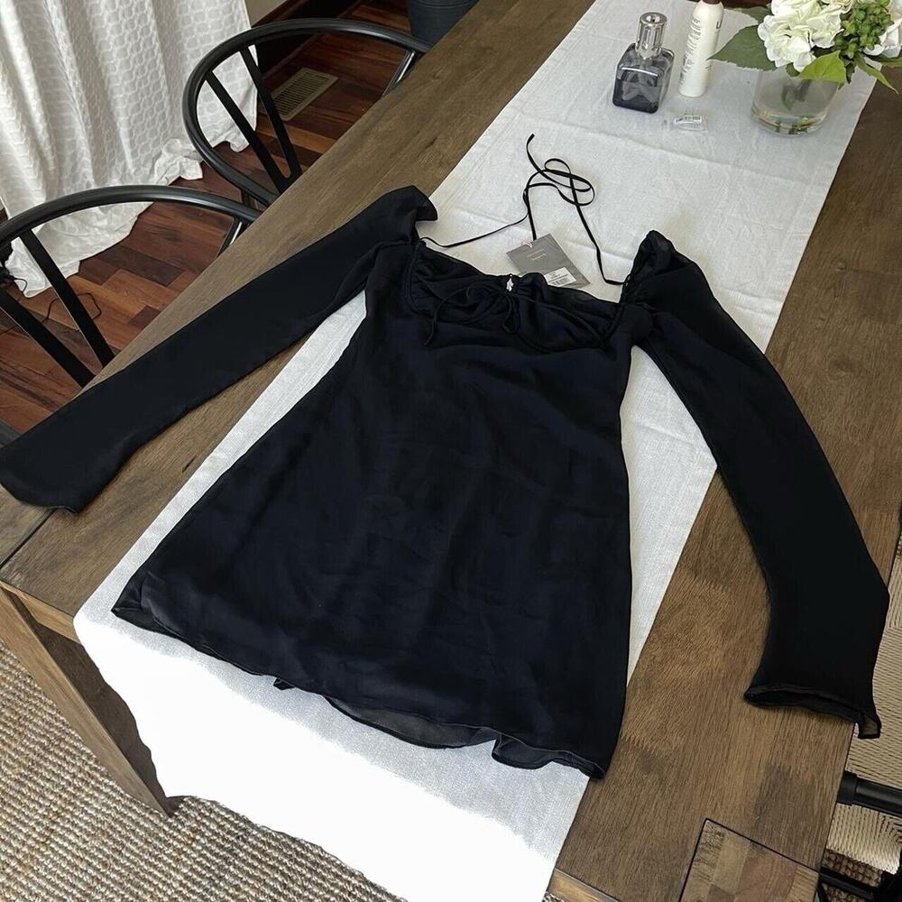 house of cb babydoll black dress - Picture 2 of 8